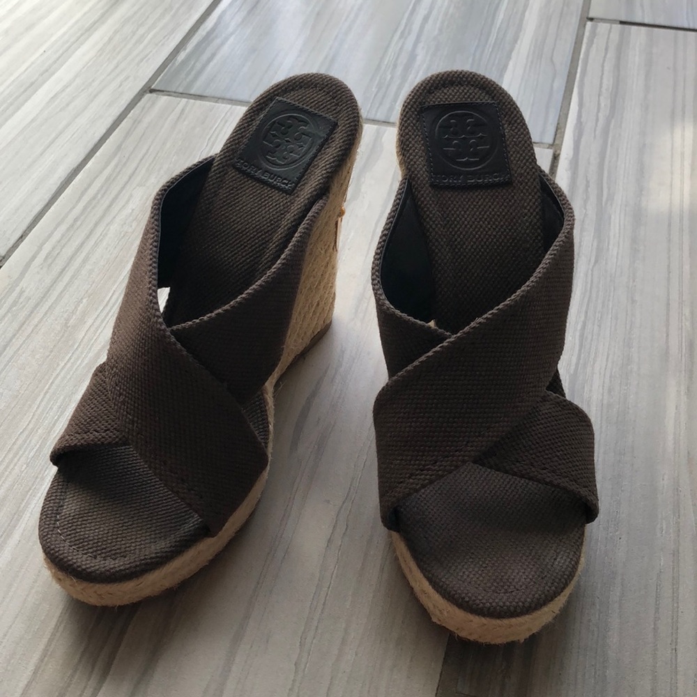 Tory Burch espadrille wedges - Picture 3 of 7